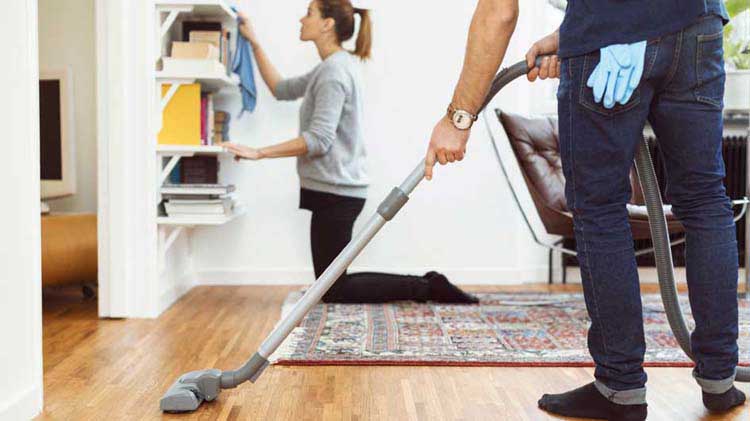 reduce amount of dust in your home